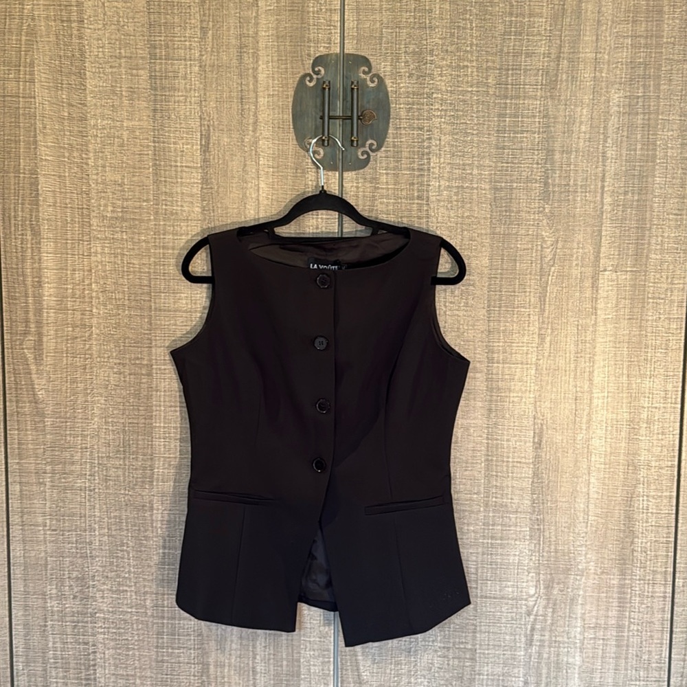 La Voûte Mademoiselle Button Up Vest